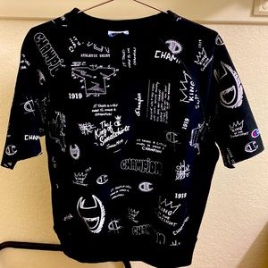 Champion Short Sleeve Sweatshirt